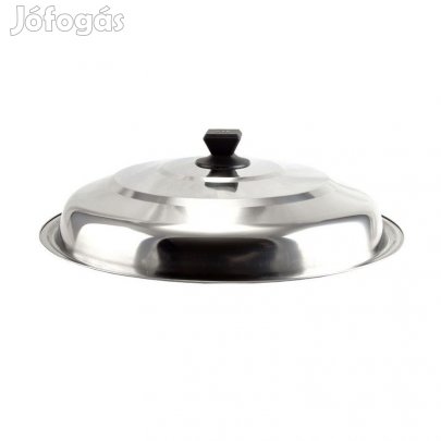 Rozsdamentes bográcsfedő kúpos fedő 33cm