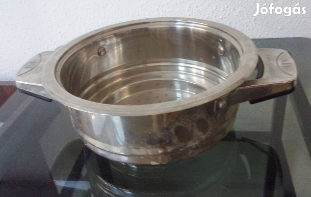 Rozsdamentes edény csepegtető tészta szűrő Újpest központ közelében