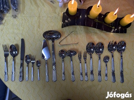 Rozsdamentes étkészlet