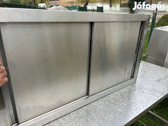 Rozsdamentes fali szekrény