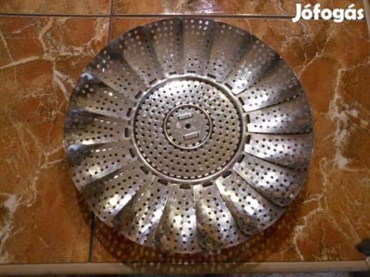 Rozsdamentes fém összecsukható párolórács hibátlan