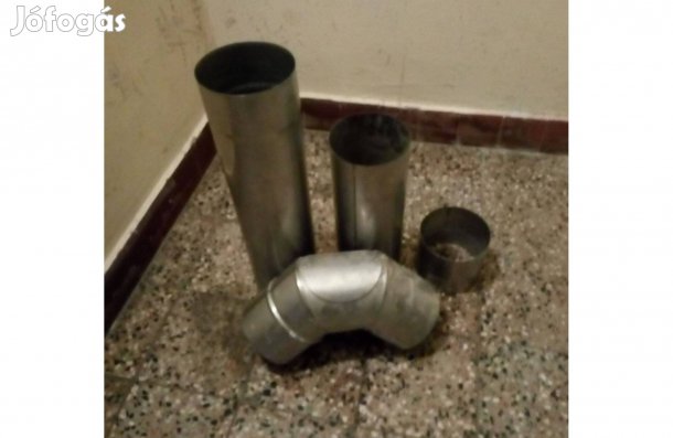 Rozsdamentes füstcső gázboylerhez eladó!