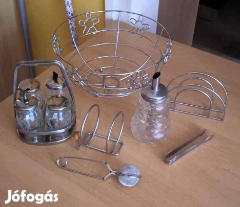 Rozsdamentes hasznos asztali/konyhai kellékek