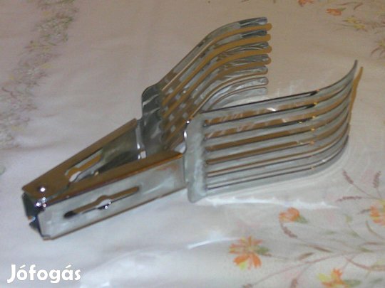 Rozsdamentes húsfogó csipesz, hússzeletelő csipesz