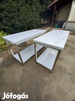 Rozsdamentes inox asztal