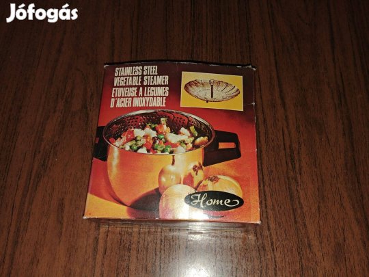 Rozsdamentes lukacsos zöldségpároló Új