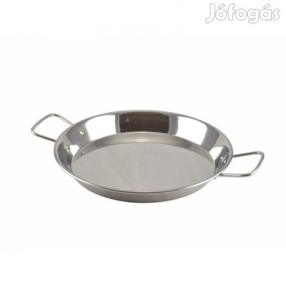 Rozsdamentes paella sütőtál 32cm