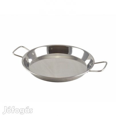 Rozsdamentes paella sütőtál 32cm