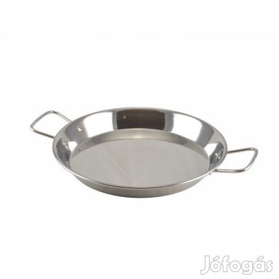 Rozsdamentes paella sütőtál 32cm