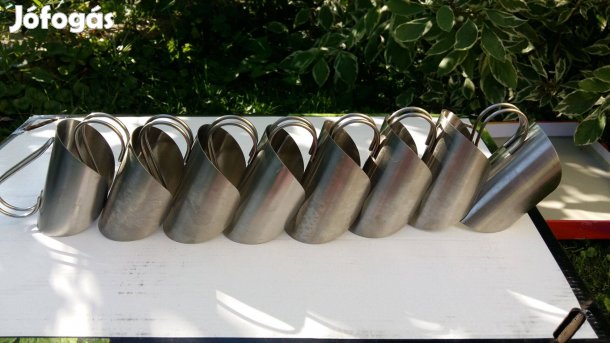 Rozsdamentes pohárfogók pohár fülek