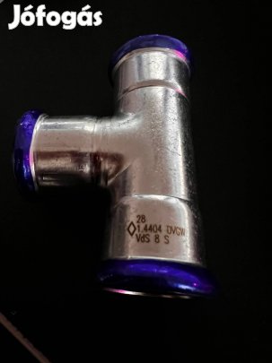 Rozsdamentes prés idom 28 mm (1.4404, Dvgw)