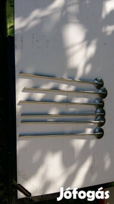 Rozsdamentes szívószálak koktélkeverők