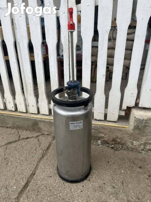 Rozsdamentes szódás ballon