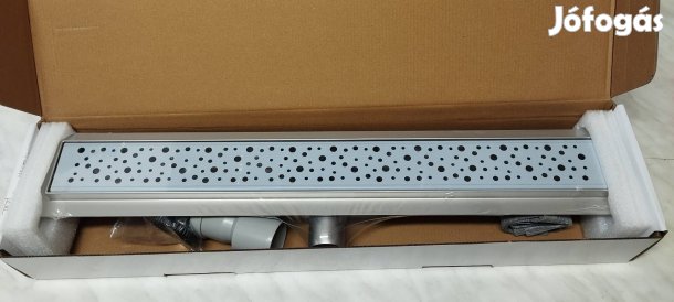 Rozsdamentes zuhany lefolyóka 60 cm 