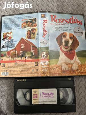 Rozsdás a mentőkutya vhs nagytok családi