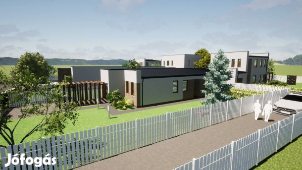 Rozsrétszőlőben új építésű, kb116 nm, nappali + 3szobás ikerház eladó!