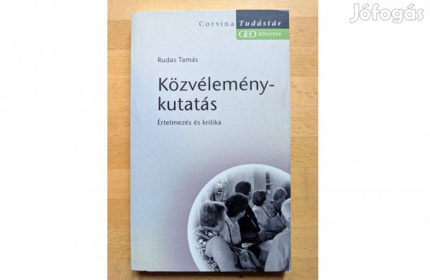 Rudas Tamás: Közvélemény-kutatás * 2006 * Új * Corvina * 136 oldal