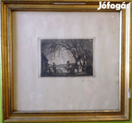 Rudnay Gyula: Mulatozó társaság