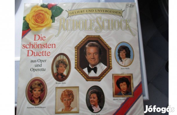 Rudolf Schock dupla bakelit hanglemez album eladó