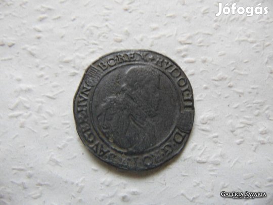 Rudolf tallér 1583 Korabeli Hamisítvány ! Súly 33.42 gramm Kép