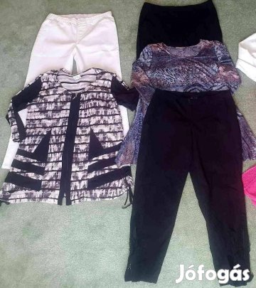 Rugalmas L - XL-es szép, csupa márkás póló, kardi, naci csomag