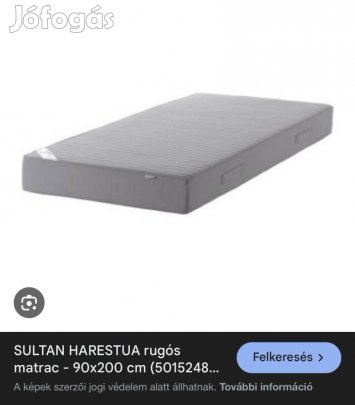 Rugós Matrac 90x200