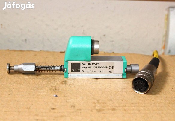 Rugós lineáris helyzetérzékelő elmozdulás érzékelő Burster ( 7238 )