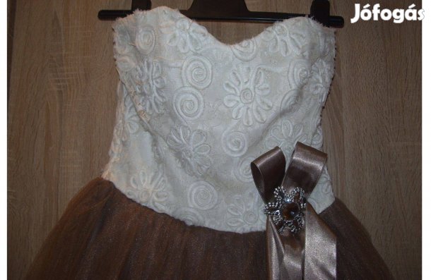 Ruha, alkalmi, csipke, tüll 38-as