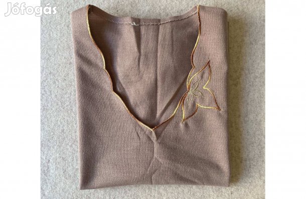 Ruha, két részes, barna, S-M