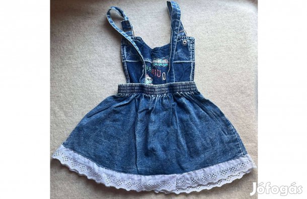 Ruha farmerhatású pörgős, kék