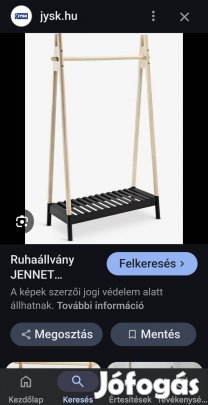 Ruhaállvány Jysk Jennet