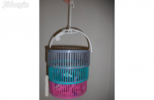 Ruhacsipeszek 50 db, felakasztható teleszkópos kosárkával