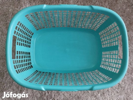 Ruháskosár, játéktároló. 68x48x30 cm