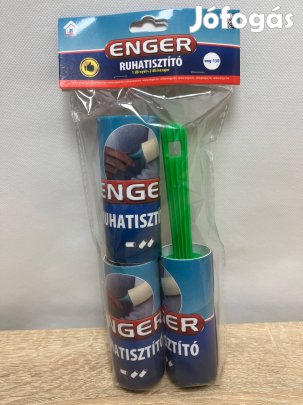 Ruhatisztító henger - 1 nyél + 2 henger