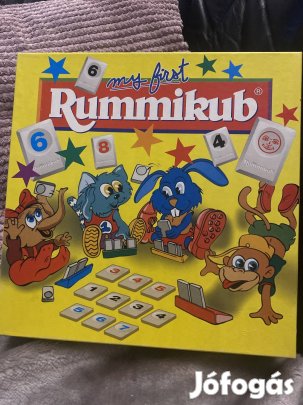 Rummikub számos társasjáték, 2-4 játékos, 4 éves kortól