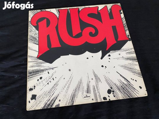 Rush: Rush (1974) LP NSZK 1981 - NM/VG+ (szinte új állapot)