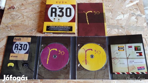 Rush : R30 live, 2 dvd + 2 cd
