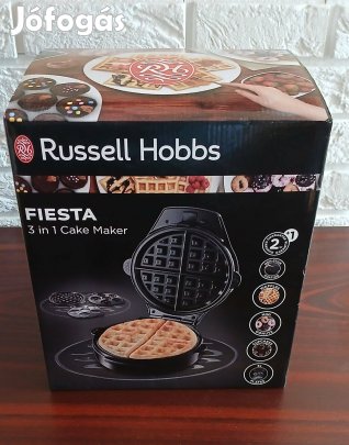 Russel Hobbs Fiesta goffri és mini fánk sütő - bontatlan