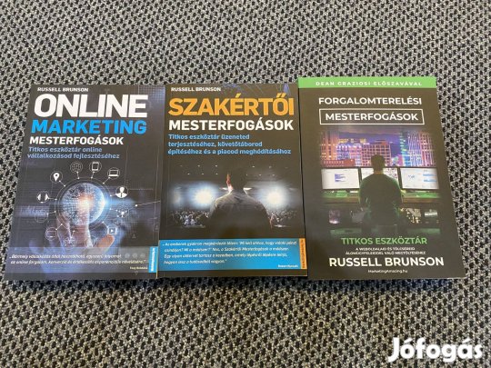 Russell Brunson könyvcsomag