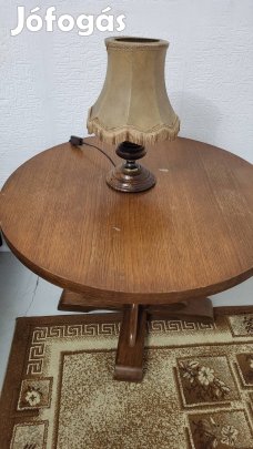 Rusztikus Dohányzó Tölgyfa Asztal