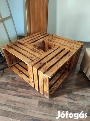 Rusztikus dohányzó asztal eladó 