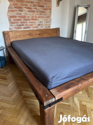Rusztikus gerendaágy , kézműves műhelyből !