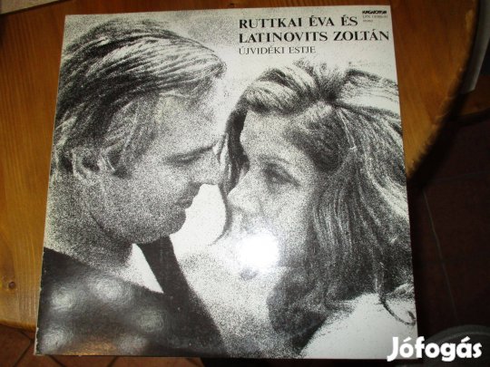 Ruttkai Éva és Latinovits Zoltán bakelit hanglemez album eladó