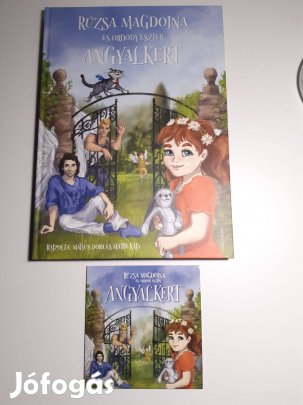 Rúzsa Magdolna: Angyalkert mesekönyv+cd új