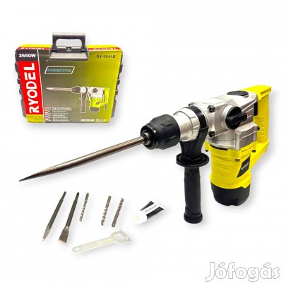 Ryodel RY-1041B SDS-Plus 3in1 Fúró-Ütvefúró-Vésőgép 2650W 26mm