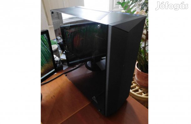 Ryzen Gaming PC (gamer számítógép asztali gép félgép félkonfig)