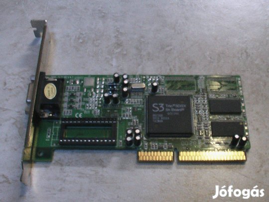 S3 Trio video vezérlő kártya