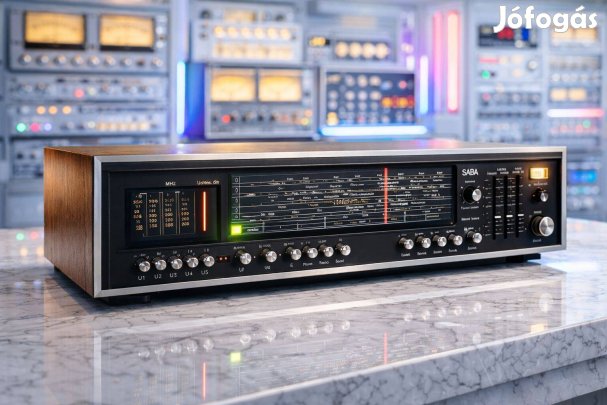 SABA HiFi Studio 8040 vintage receiver rádió erősítő germánium tranzis