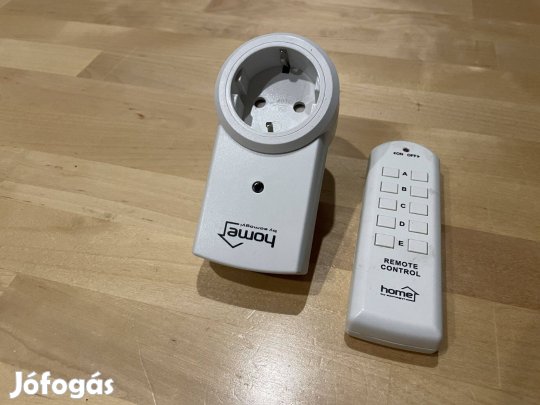 SAL RF távirányítós aljzat (1 részes+táv)