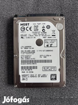 SATA HDD merevlemez 1TB